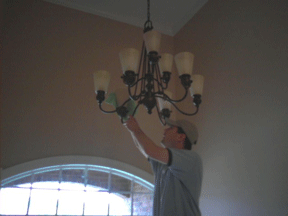 Cleaning-light-fixtures